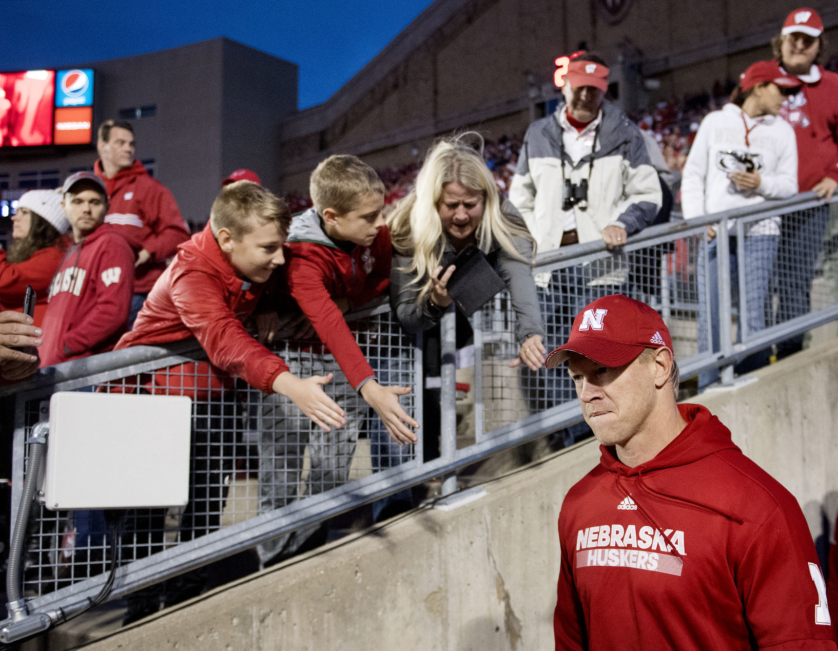 Nebraska vs. Wisconsin, college football, 10.6.18